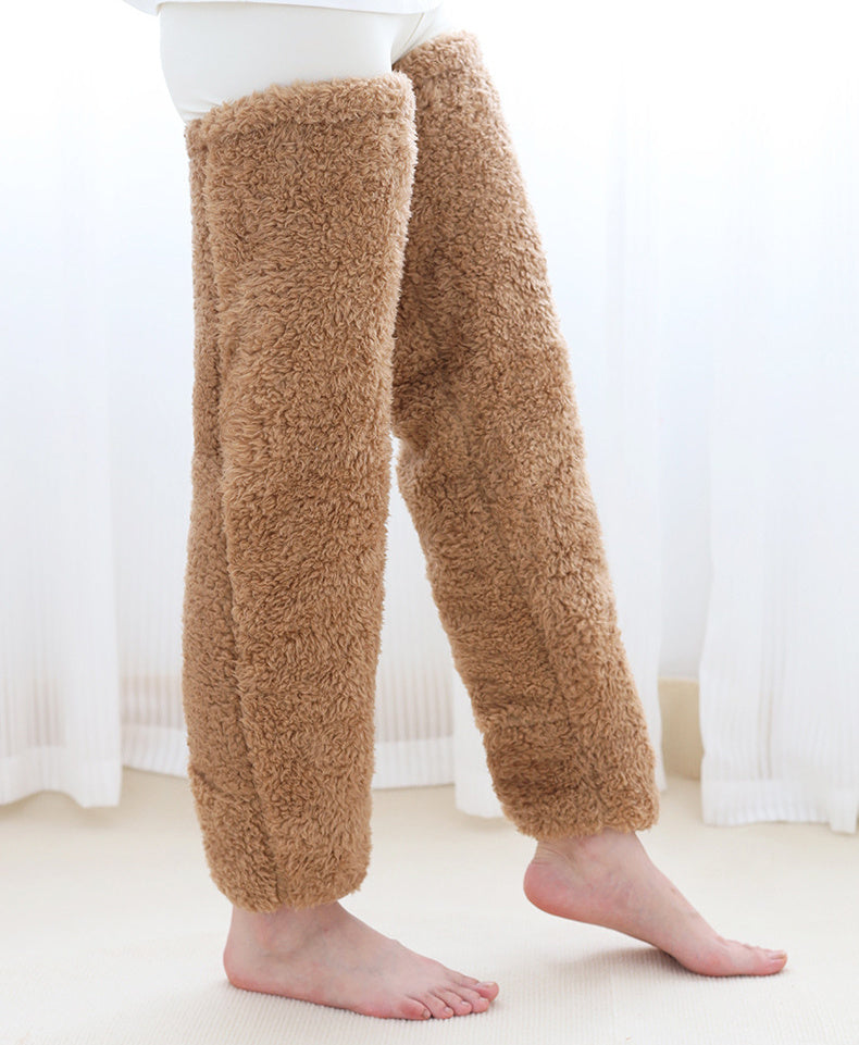 Over-Knee Fuzzy Winter Socks – Warm & Cozy Cold-Proof Stockings