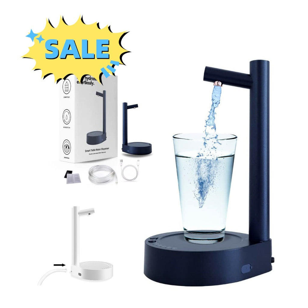 Electric Water Dispenser – Rechargeable Automatic Bottle Pump for Desk