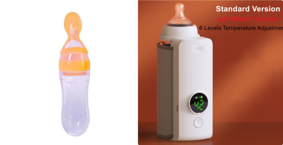 Portable USB Baby Bottle Warmer – Rechargeable Milk Heating & Insulation Bag